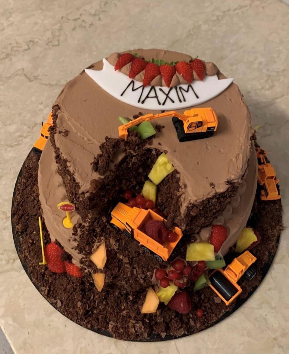 Baustellen-Torte
