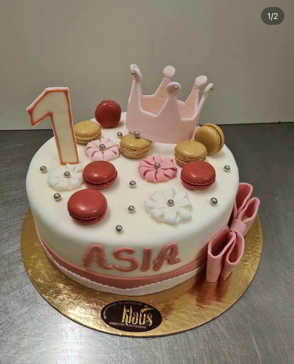 Torte zum ersten Geburtstag