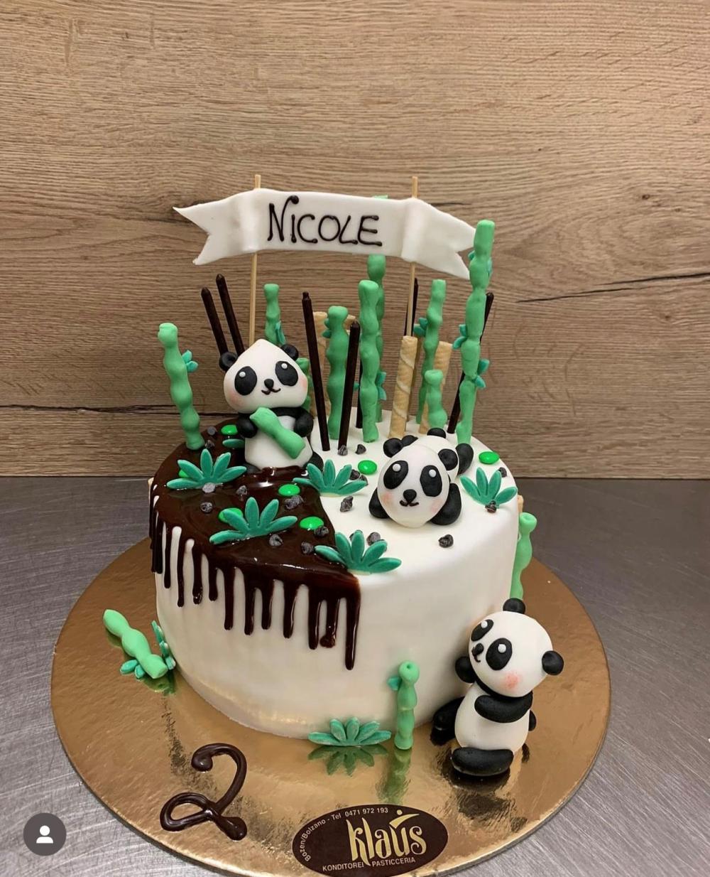 Panda-Torte
